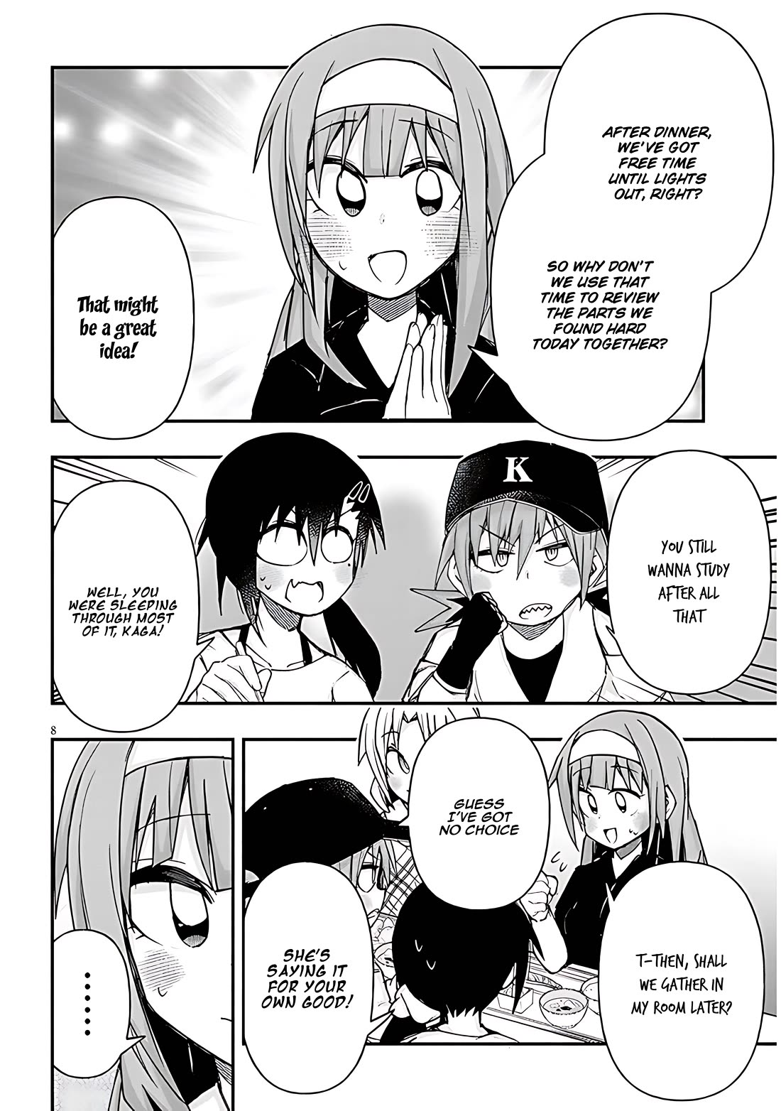 Cross-Cultural Exchange With the Girl at the Arcade Chapter 120 page 8 - Chapter 120: Study camp Vol.1