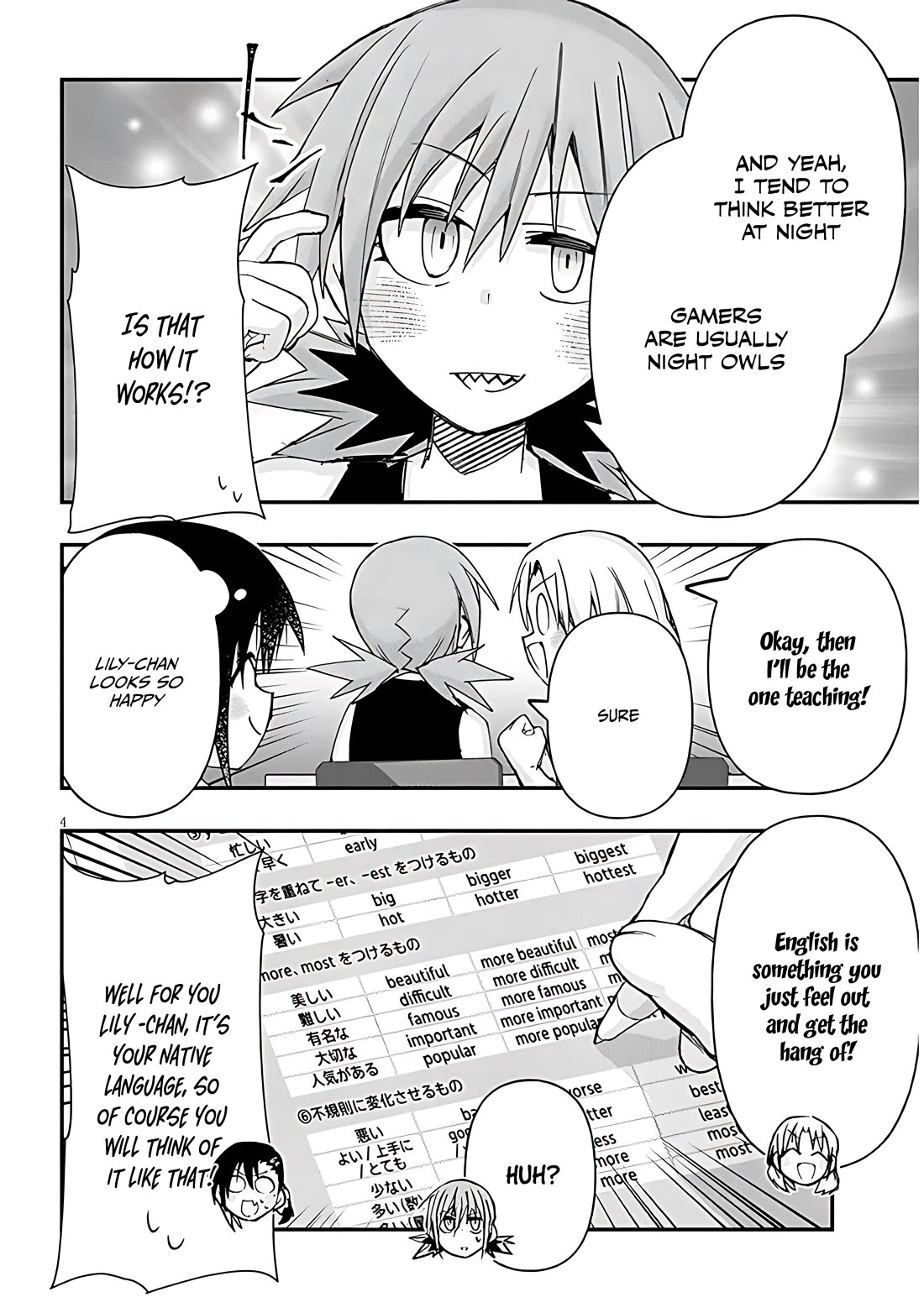 Cross-Cultural Exchange With the Girl at the Arcade Chapter 121 page 4 - Chapter 121: Study camp Vol.2