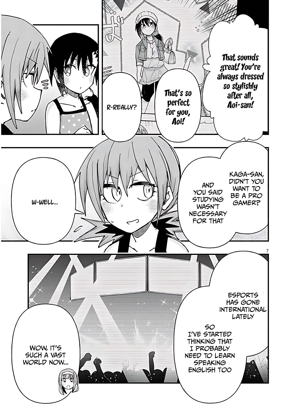 Cross-Cultural Exchange With the Girl at the Arcade Chapter 122 page 7 - Chapter 122: Study camp Vol.3