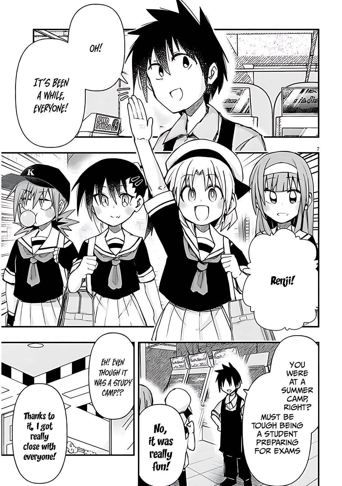 Cross-Cultural Exchange With the Girl at the Arcade Chapter 123 page 7 - Chapter 123: Study camp Vol.4