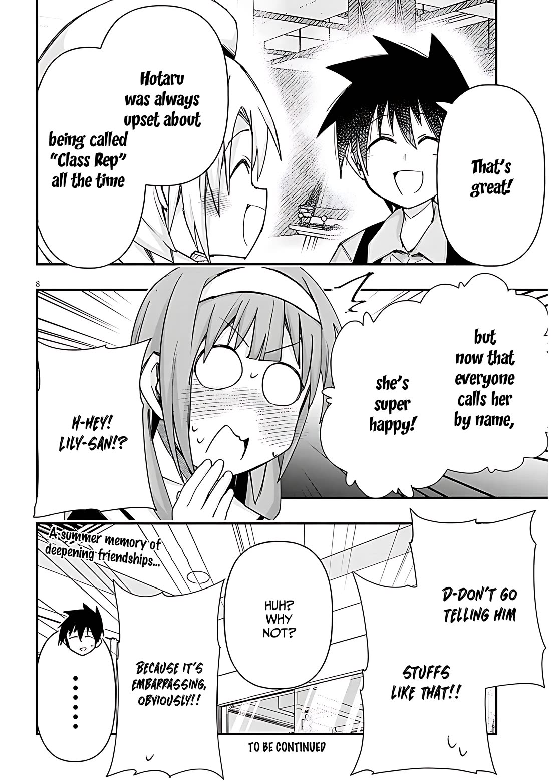 Cross-Cultural Exchange With the Girl at the Arcade Chapter 123 page 8 - Chapter 123: Study camp Vol.4