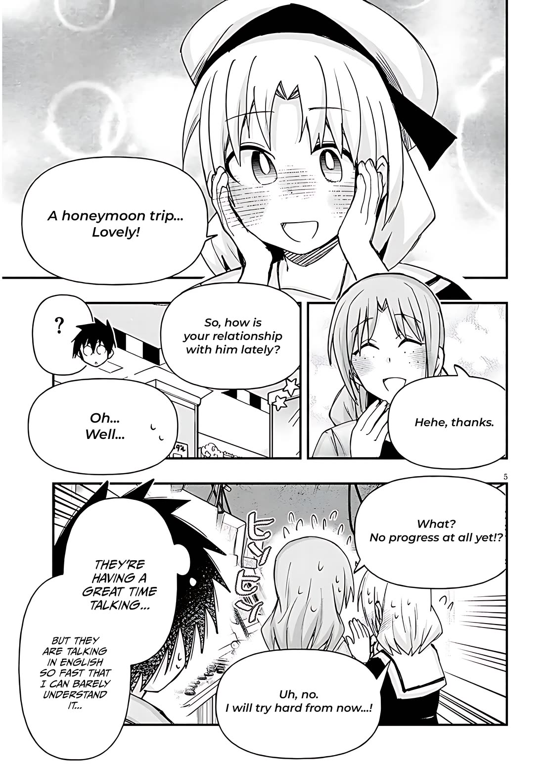 Cross-Cultural Exchange With the Girl at the Arcade Chapter 124 page 5 - Chapter 124: Honeymoon trip