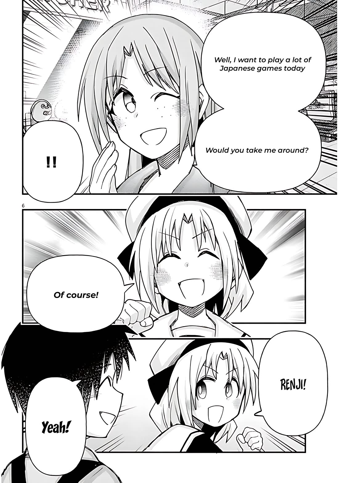 Cross-Cultural Exchange With the Girl at the Arcade Chapter 124 page 6 - Chapter 124: Honeymoon trip