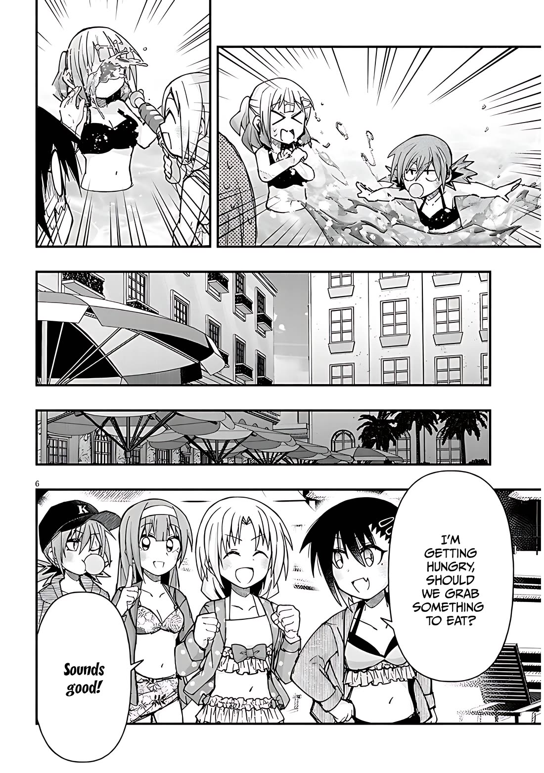 Cross-Cultural Exchange With the Girl at the Arcade Chapter 125 page 6 - Chapter 125: Pool