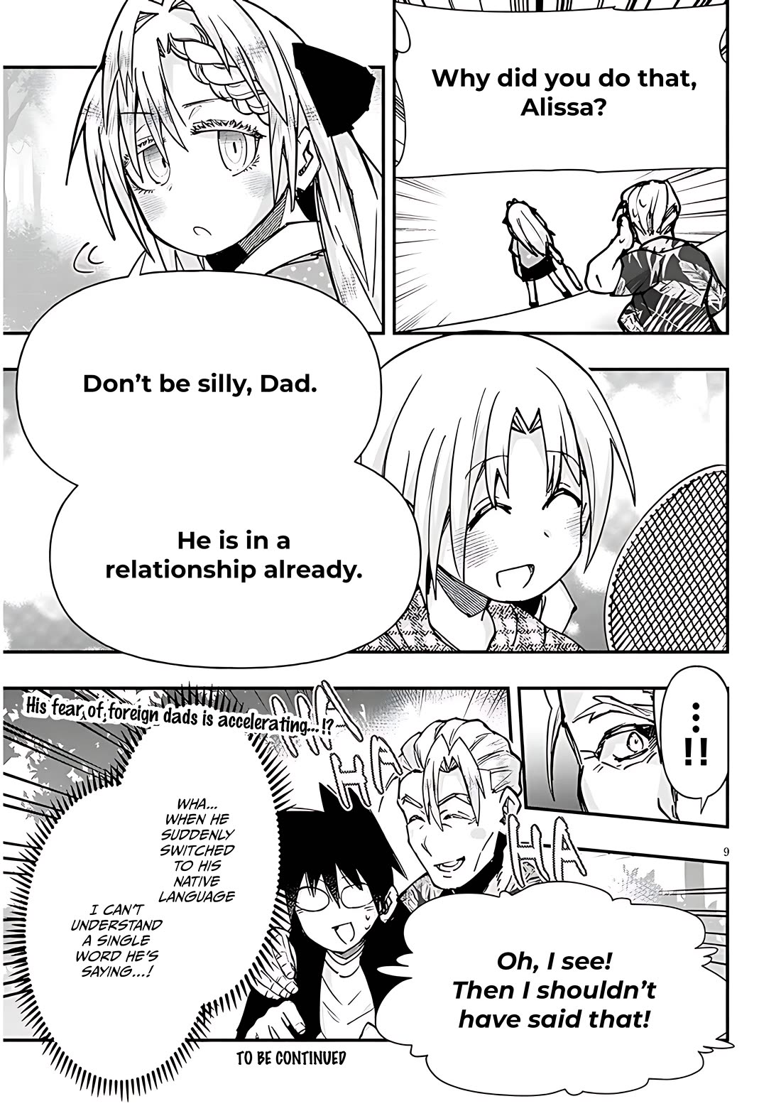 Cross-Cultural Exchange With the Girl at the Arcade Chapter 127 page 9 - Chapter 127: He is in a relationship already