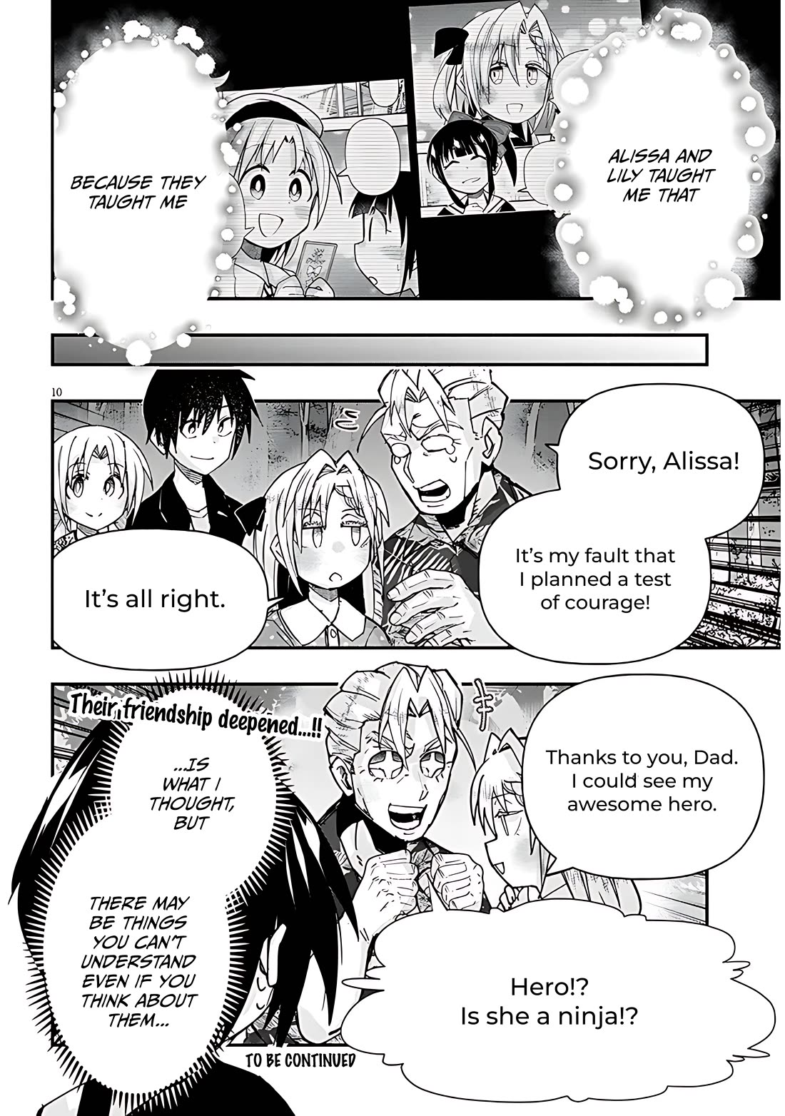 Cross-Cultural Exchange With the Girl at the Arcade Chapter 128 page 10 - Chapter 128: Test of courage
