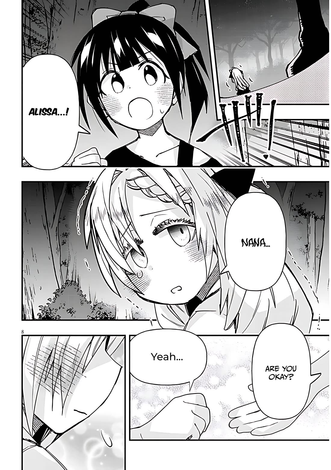 Cross-Cultural Exchange With the Girl at the Arcade Chapter 128 page 8 - Chapter 128: Test of courage