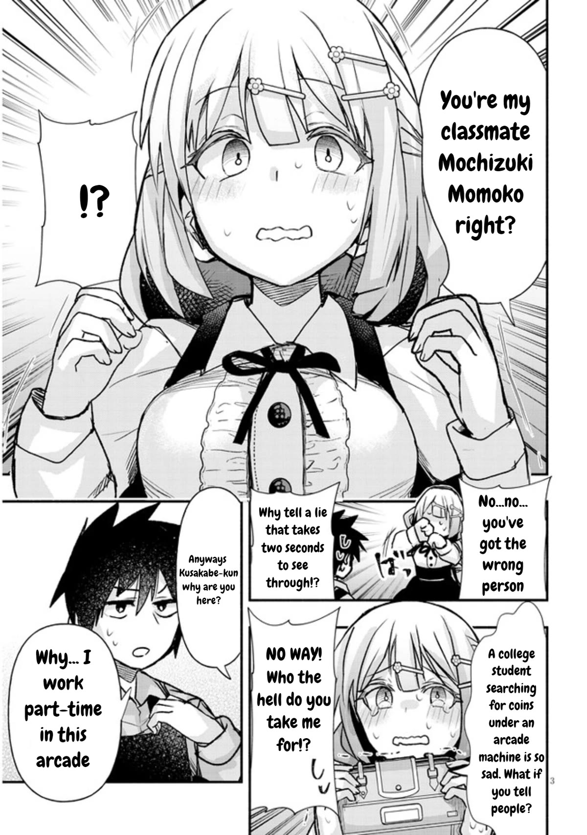 Cross-Cultural Exchange With the Girl at the Arcade Chapter 13 page 3 - Chapter 13