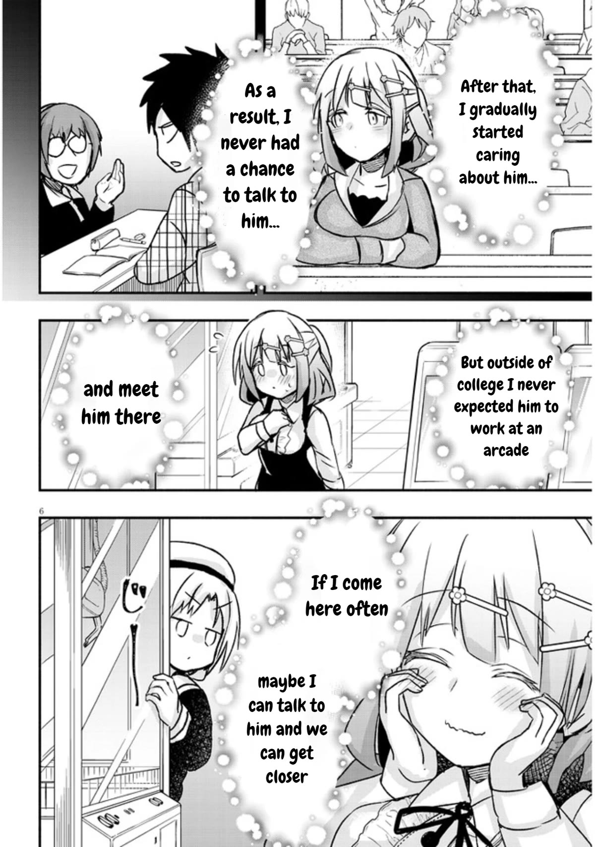 Cross-Cultural Exchange With the Girl at the Arcade Chapter 13 page 6 - Chapter 13