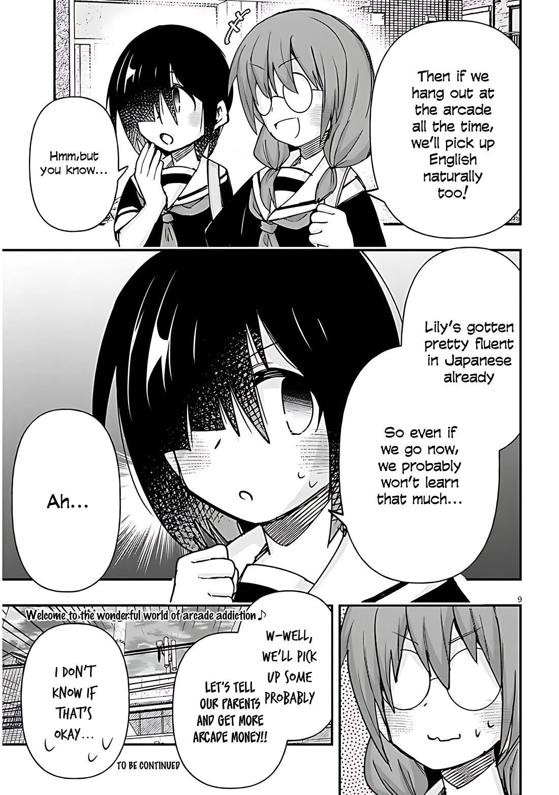 Cross-Cultural Exchange With the Girl at the Arcade Chapter 132 page 10 - Chapter 132: First visit