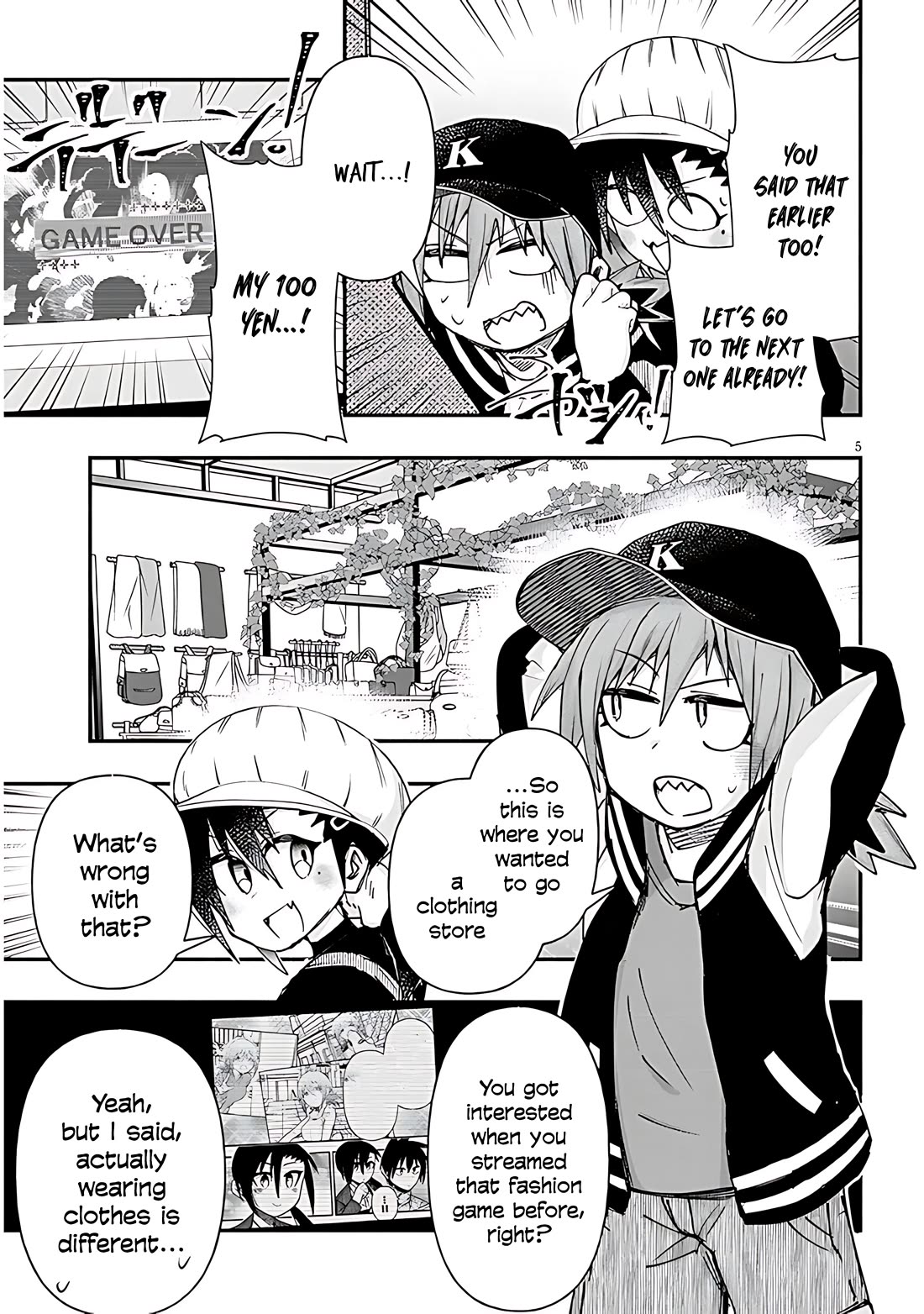 Cross-Cultural Exchange With the Girl at the Arcade Chapter 133 page 6 - Chapter 133: Fashion show