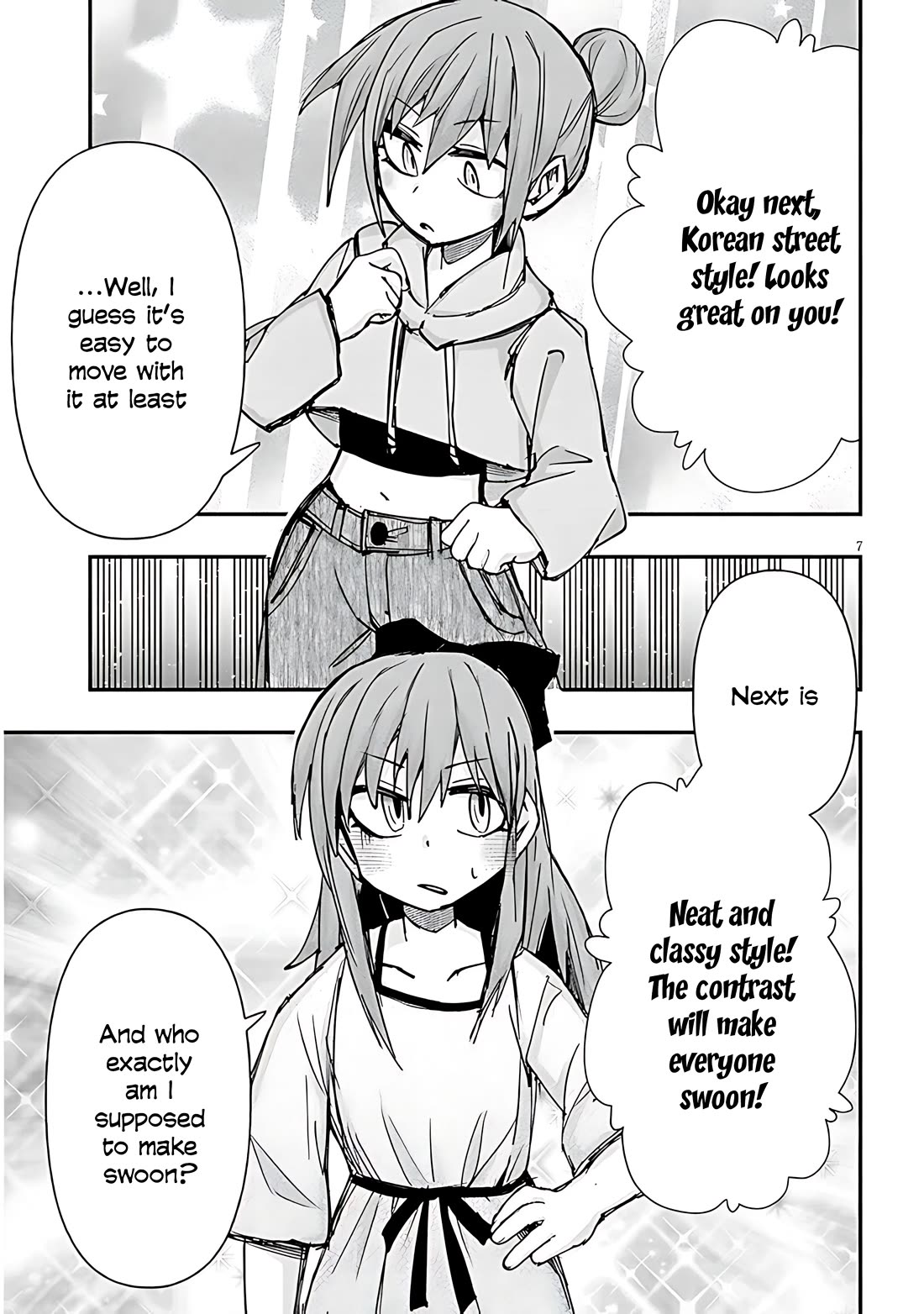 Cross-Cultural Exchange With the Girl at the Arcade Chapter 133 page 8 - Chapter 133: Fashion show