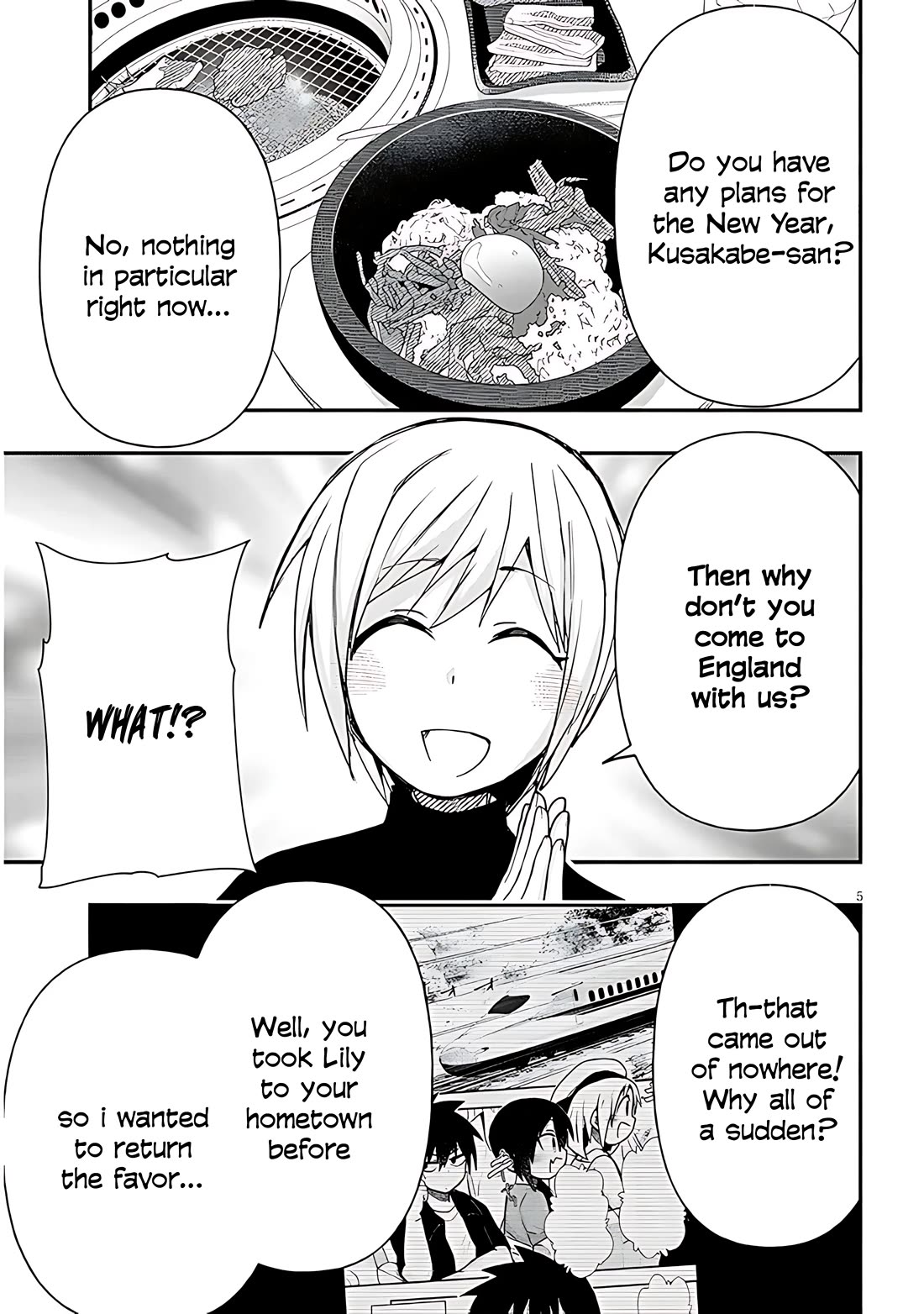 Cross-Cultural Exchange With the Girl at the Arcade Chapter 136 page 6 - Chapter 136: Dinner party
