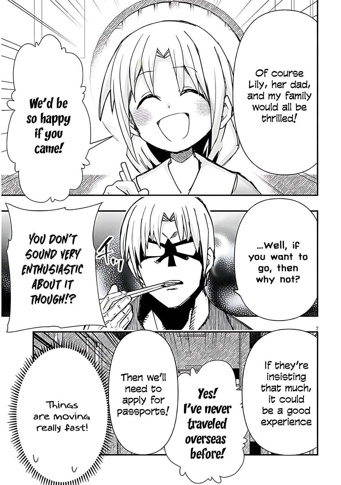 Cross-Cultural Exchange With the Girl at the Arcade Chapter 136 page 8 - Chapter 136: Dinner party