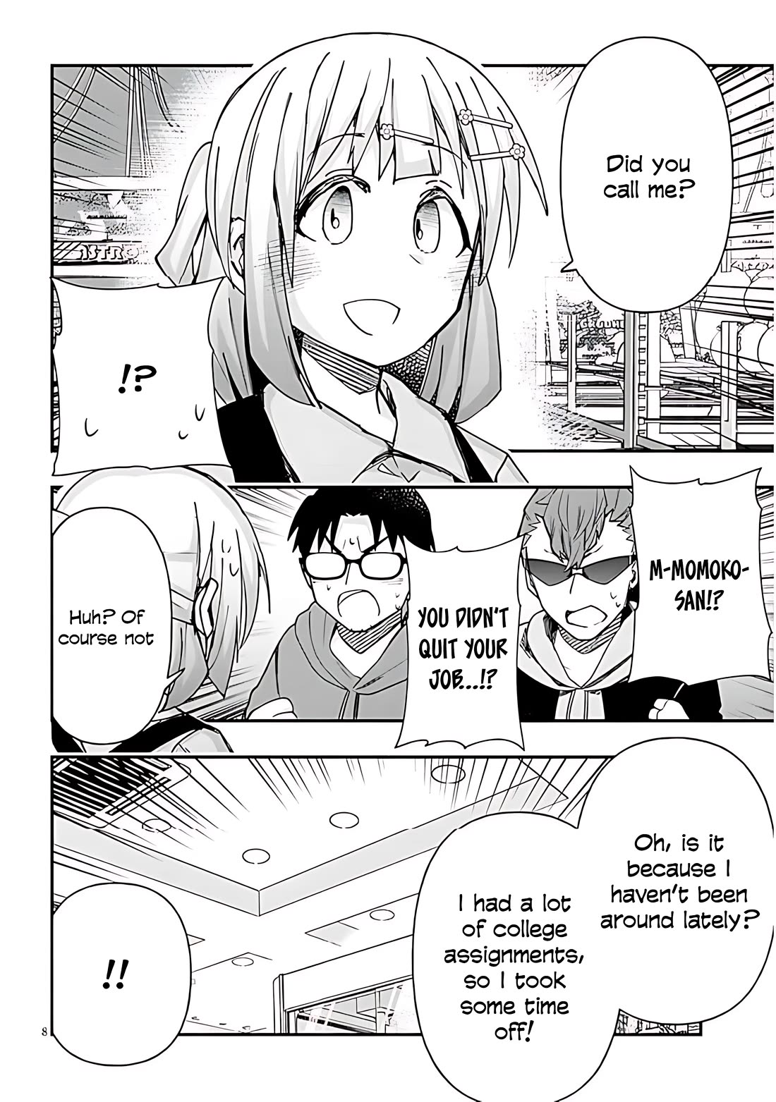 Cross-Cultural Exchange With the Girl at the Arcade Chapter 138 page 8 - Chapter 138: Misunderstanding