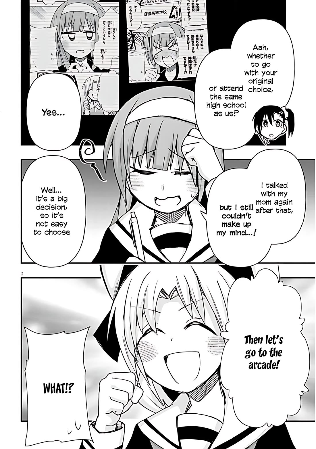 Cross-Cultural Exchange With the Girl at the Arcade Chapter 139 page 2 - Chapter 139: First choice