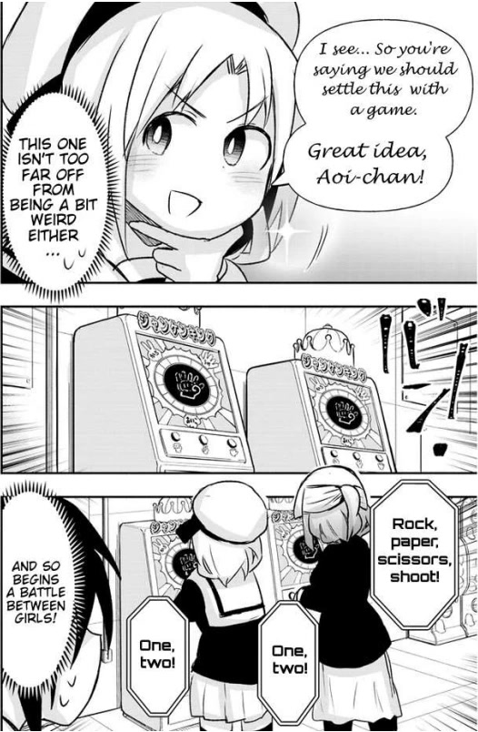 Cross-Cultural Exchange With the Girl at the Arcade Chapter 14 page 10 - Chapter 14: That's Great, Aoi-chan!