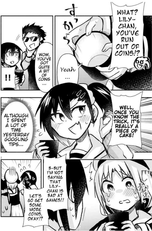 Cross-Cultural Exchange With the Girl at the Arcade Chapter 14 page 2 - Chapter 14: That's Great, Aoi-chan!