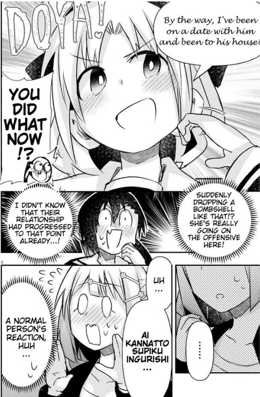 Cross-Cultural Exchange With the Girl at the Arcade Chapter 14 page 8 - Chapter 14: That's Great, Aoi-chan!