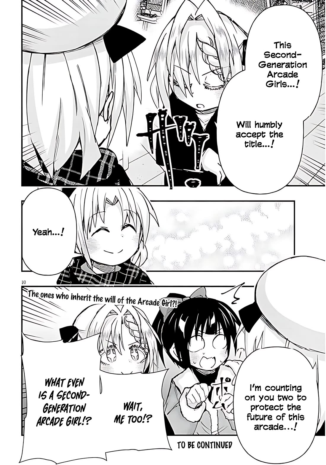 Cross-Cultural Exchange With the Girl at the Arcade Chapter 140 page 10 - Chapter 140: Second Generation Arcade Girls