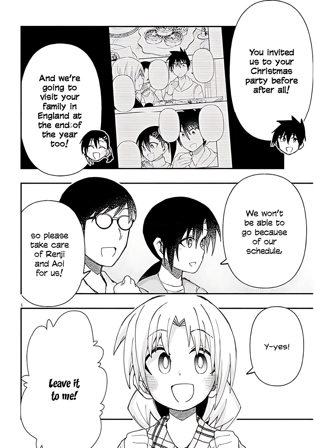 Cross-Cultural Exchange With the Girl at the Arcade Chapter 141 page 4 - Chapter 141: Christmas party