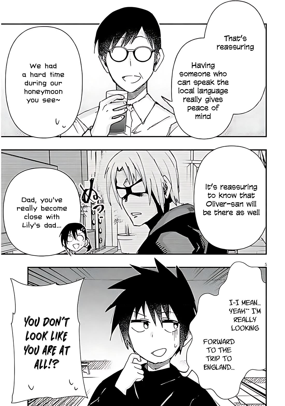 Cross-Cultural Exchange With the Girl at the Arcade Chapter 141 page 5 - Chapter 141: Christmas party