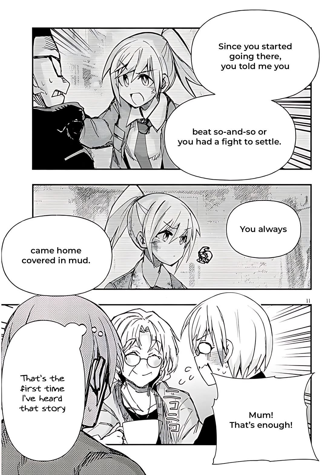 Cross-Cultural Exchange With the Girl at the Arcade Chapter 142 page 11 - Chapter 142: British adventure Part.1
