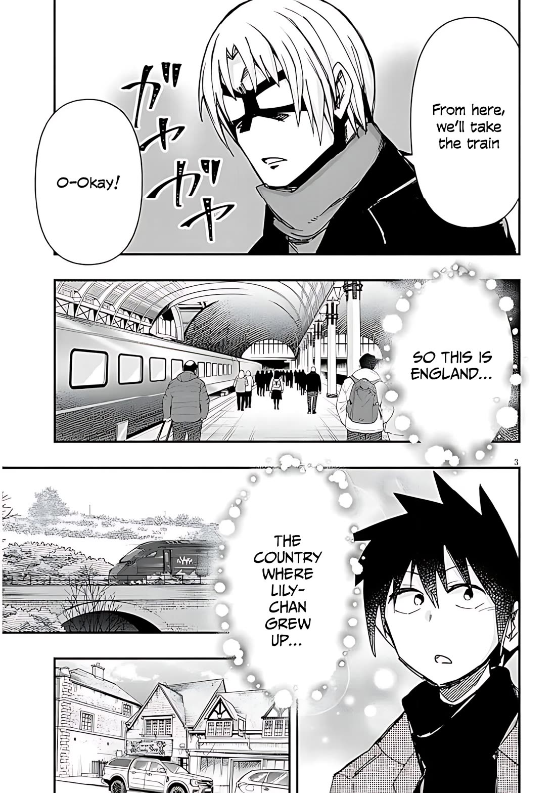 Cross-Cultural Exchange With the Girl at the Arcade Chapter 142 page 3 - Chapter 142: British adventure Part.1