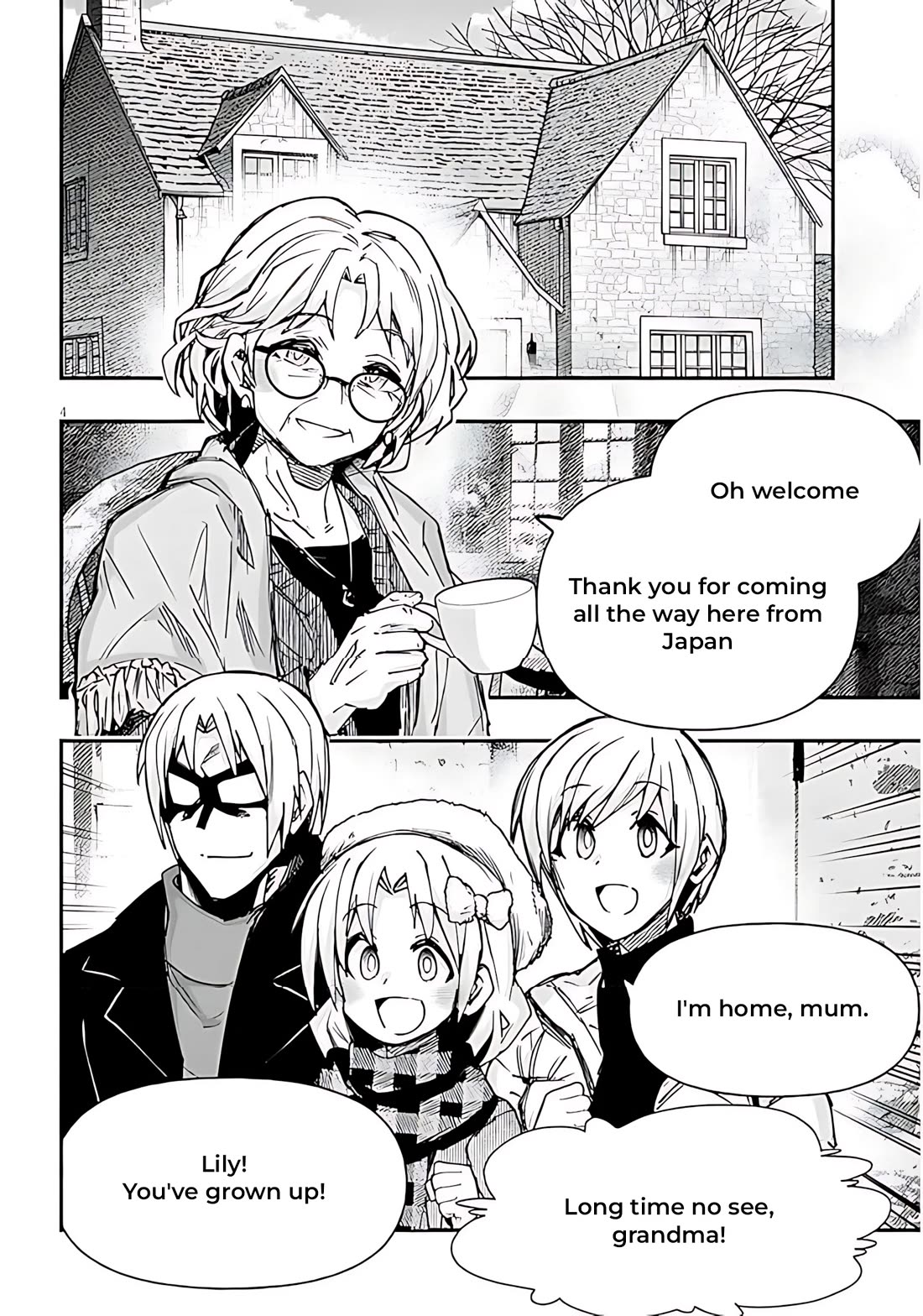 Cross-Cultural Exchange With the Girl at the Arcade Chapter 142 page 4 - Chapter 142: British adventure Part.1