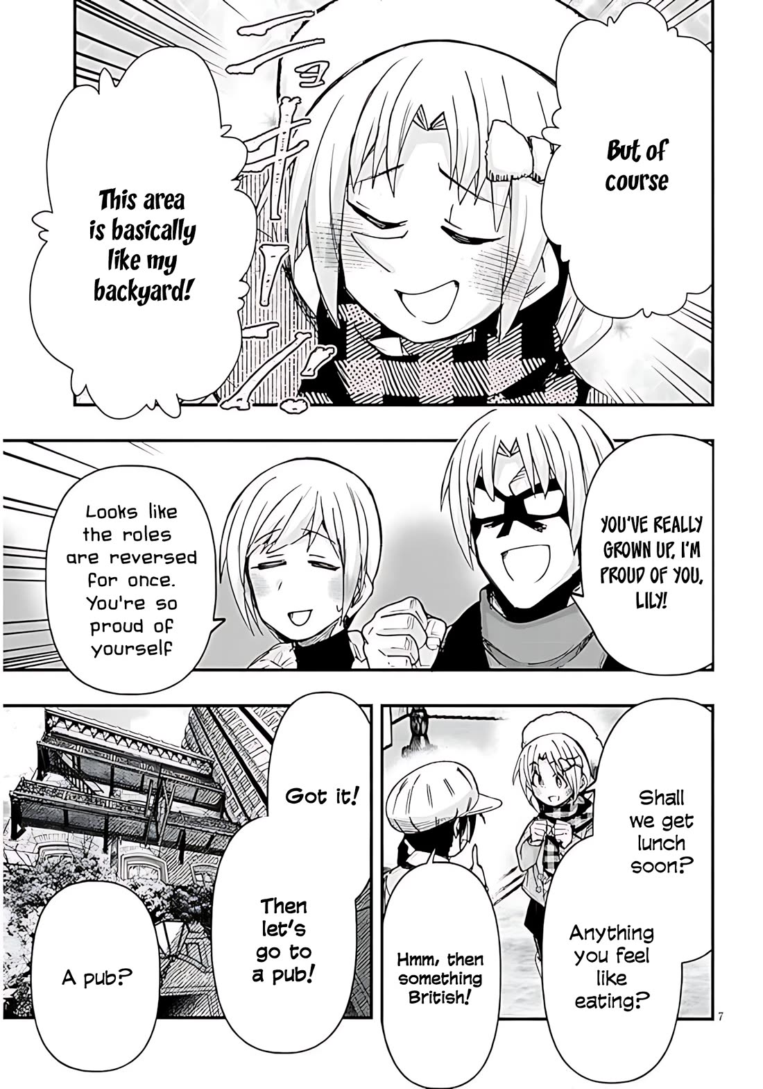 Cross-Cultural Exchange With the Girl at the Arcade Chapter 143 page 7 - Chapter 143: British adventure Part.2