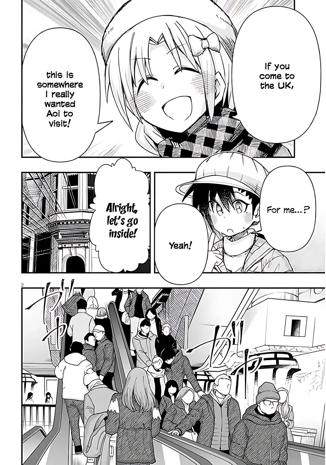 Cross-Cultural Exchange With the Girl at the Arcade Chapter 144 page 3 - Chapter 144: British adventure part.3