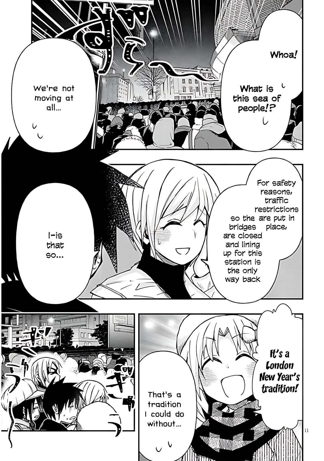 Cross-Cultural Exchange With the Girl at the Arcade Chapter 145 page 11 - Chapter 145: British adventure Part.4