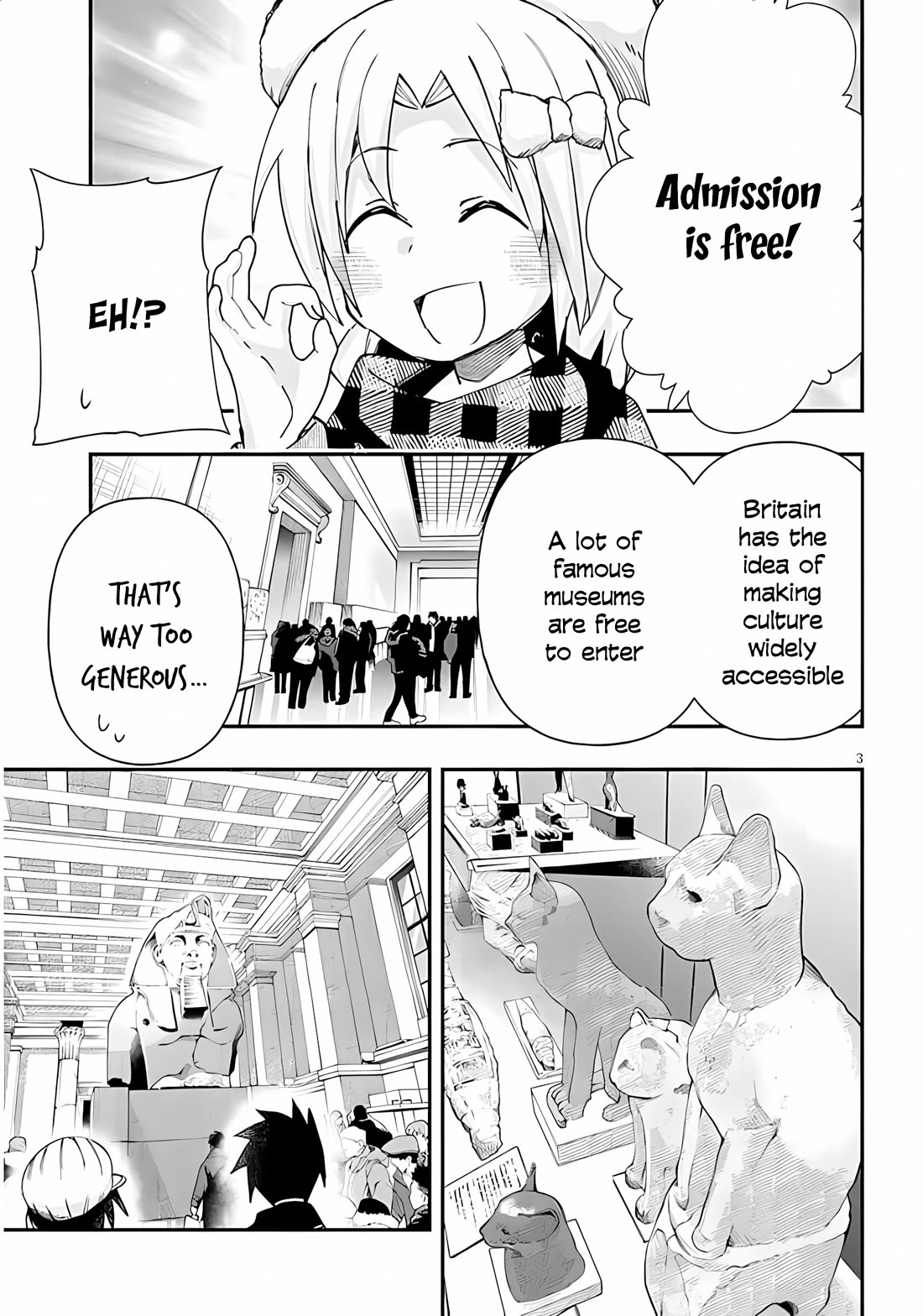 Cross-Cultural Exchange With the Girl at the Arcade Chapter 147 page 3 - Chapter 147: British adventure Part.6