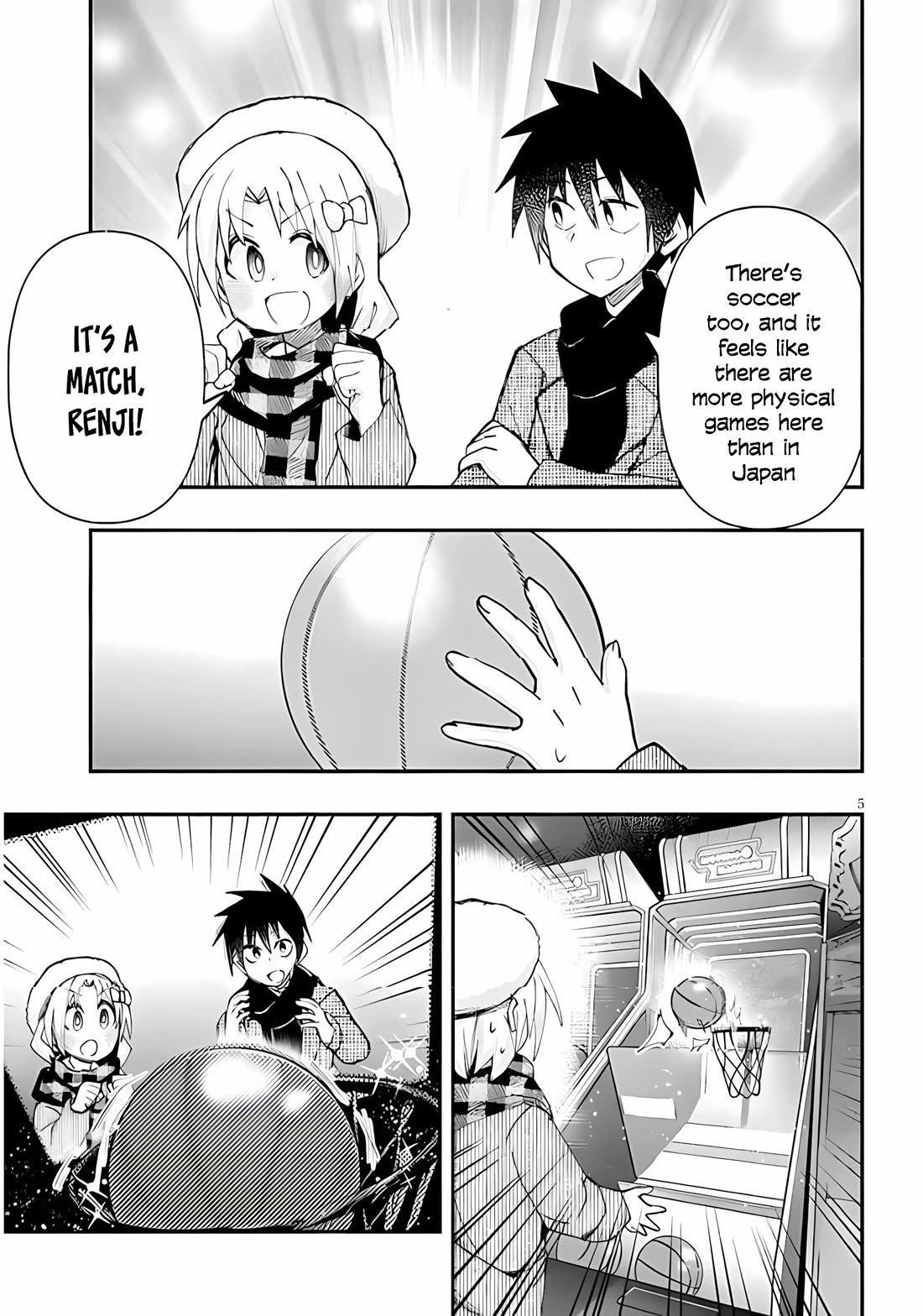 Cross-Cultural Exchange With the Girl at the Arcade Chapter 148 page 5 - Chapter 148: British adventure Part.7