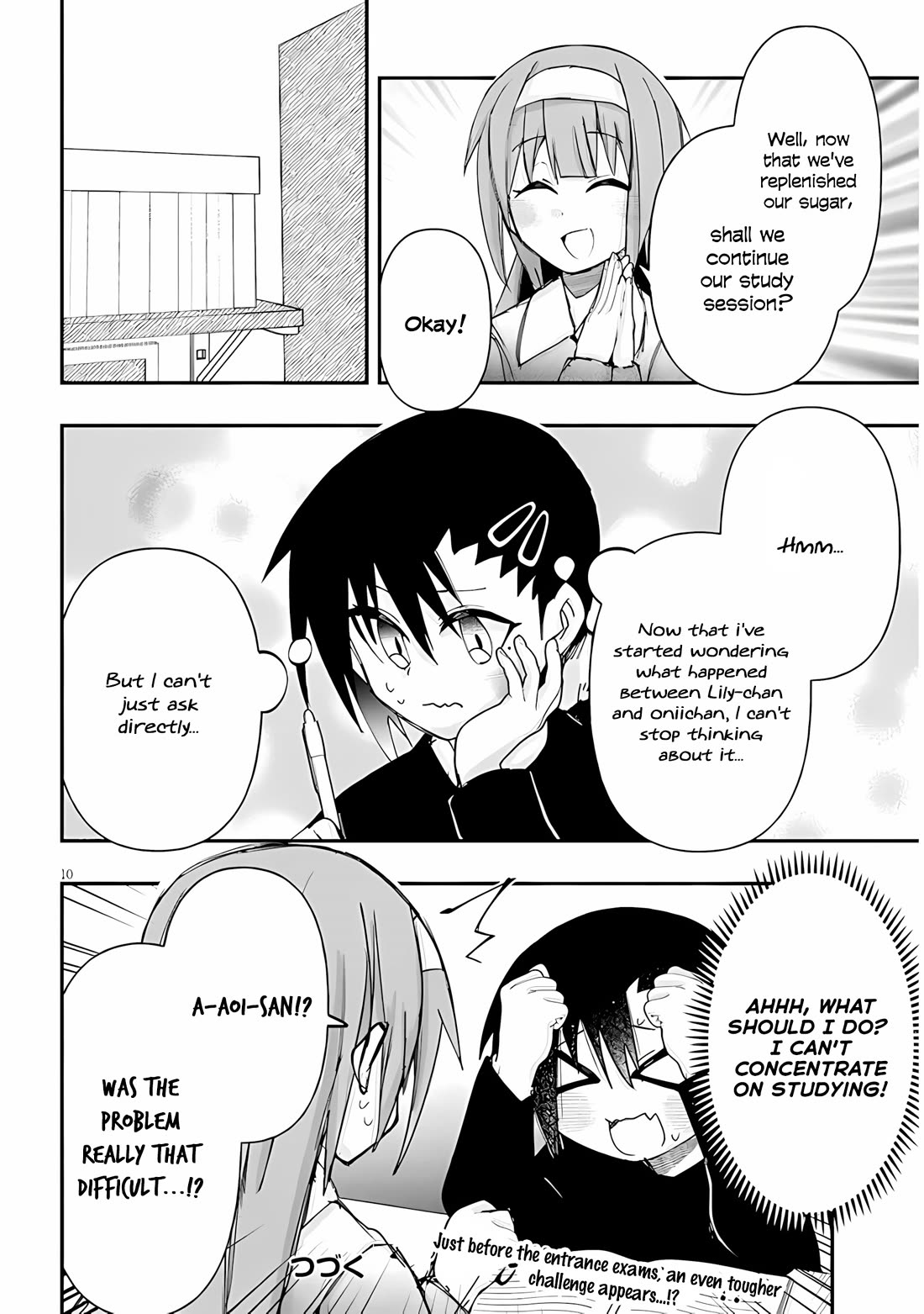 Cross-Cultural Exchange With the Girl at the Arcade Chapter 150 page 10 - Chapter 150: Before the exam