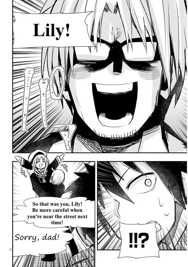 Cross-Cultural Exchange With the Girl at the Arcade Chapter 16 page 12 - Chapter 16: This is My Dad!