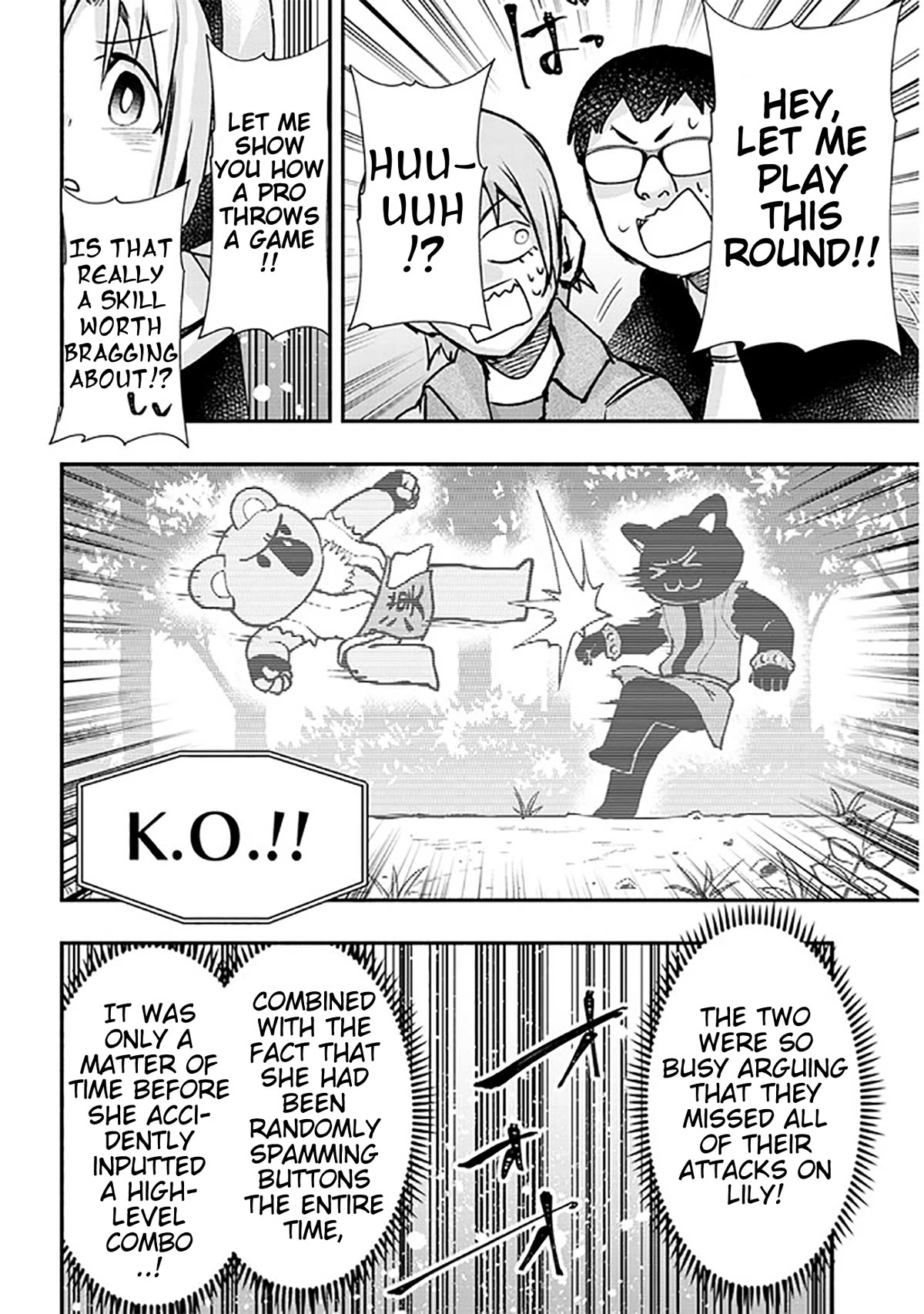 Cross-Cultural Exchange With the Girl at the Arcade Chapter 18 page 10 - Chapter 18: K.O.!!