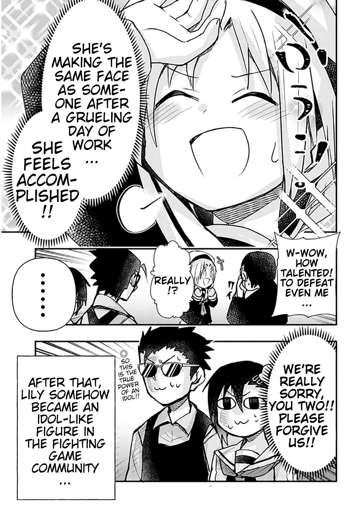 Cross-Cultural Exchange With the Girl at the Arcade Chapter 18 page 11 - Chapter 18: K.O.!!