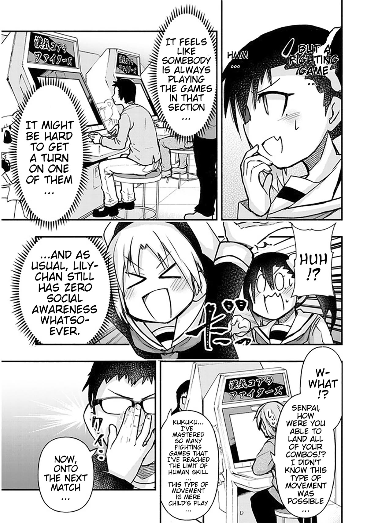 Cross-Cultural Exchange With the Girl at the Arcade Chapter 18 page 3 - Chapter 18: K.O.!!