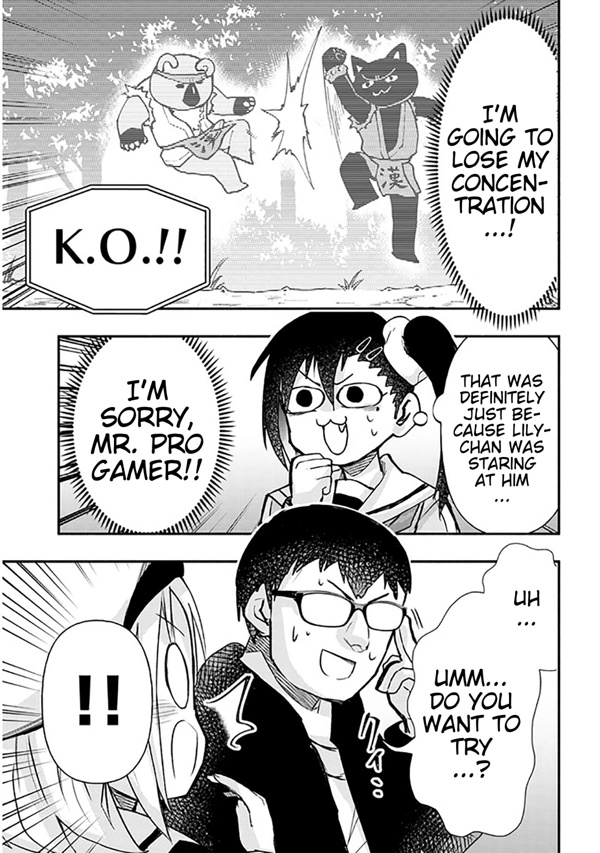 Cross-Cultural Exchange With the Girl at the Arcade Chapter 18 page 5 - Chapter 18: K.O.!!