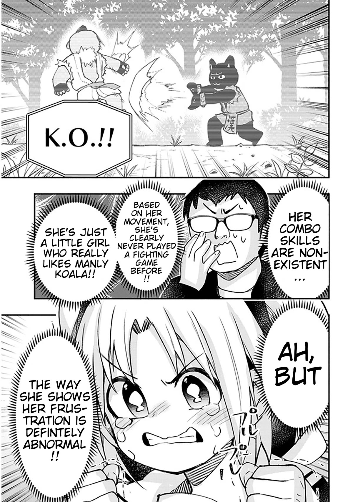 Cross-Cultural Exchange With the Girl at the Arcade Chapter 18 page 7 - Chapter 18: K.O.!!
