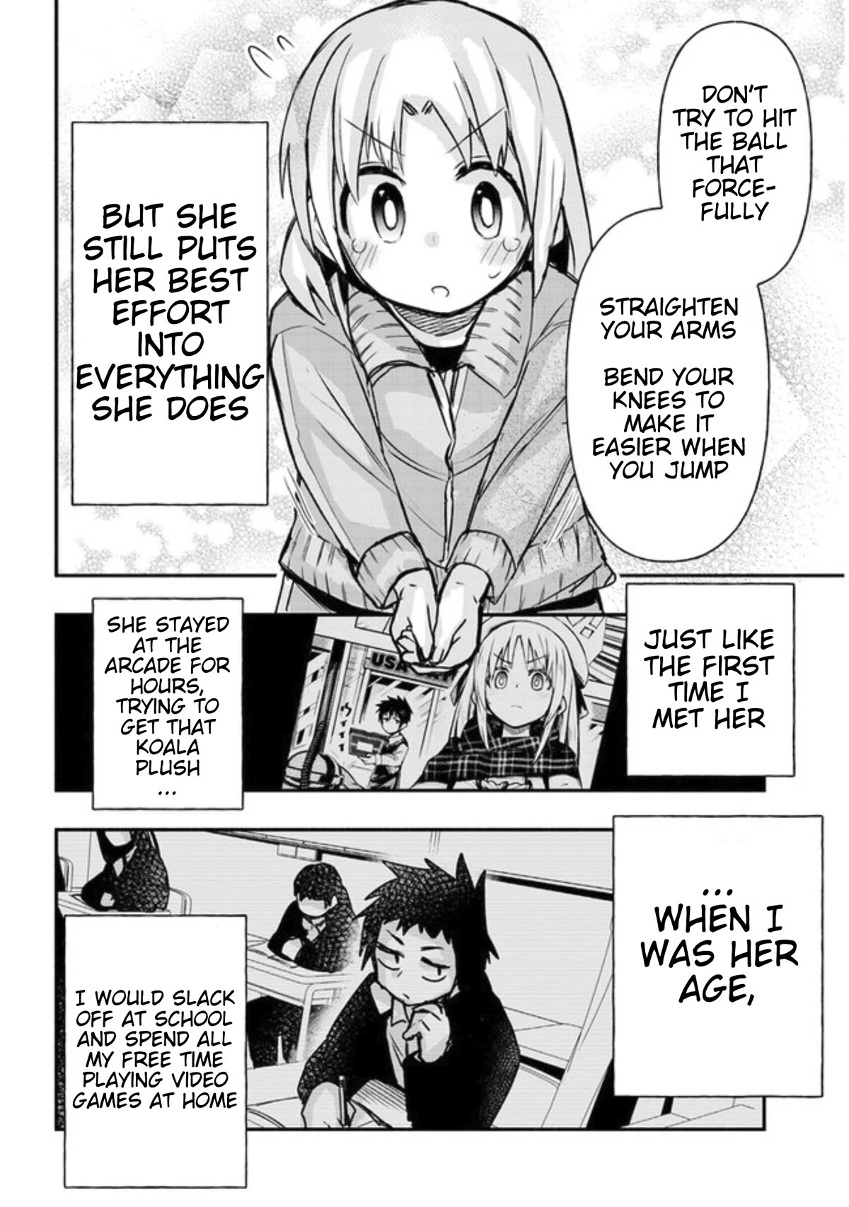 Cross-Cultural Exchange With the Girl at the Arcade Chapter 20 page 6 - Chapter 20: That Was a Piece of Cake!