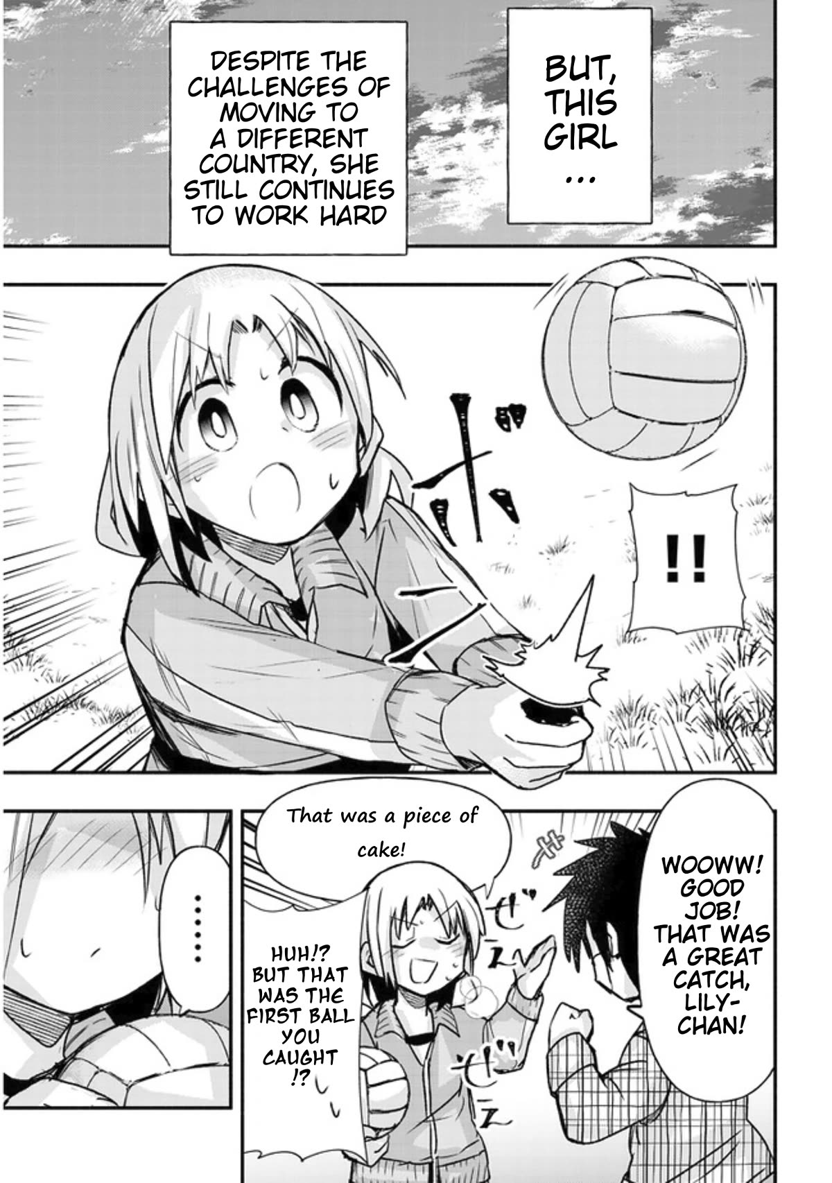 Cross-Cultural Exchange With the Girl at the Arcade Chapter 20 page 7 - Chapter 20: That Was a Piece of Cake!