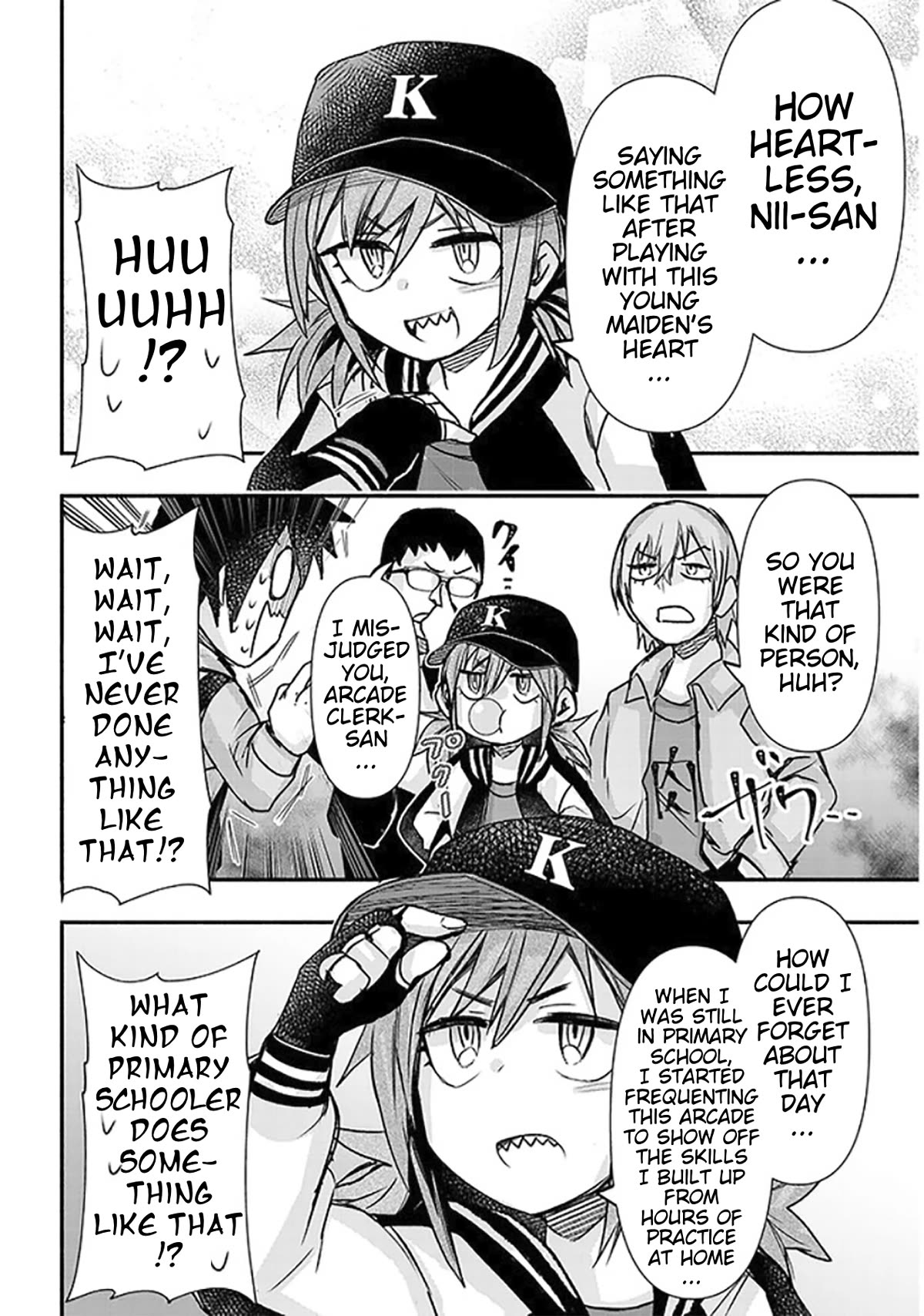 Cross-Cultural Exchange With the Girl at the Arcade Chapter 21 page 4 - Chapter 21: I'll Be Your Opponent!