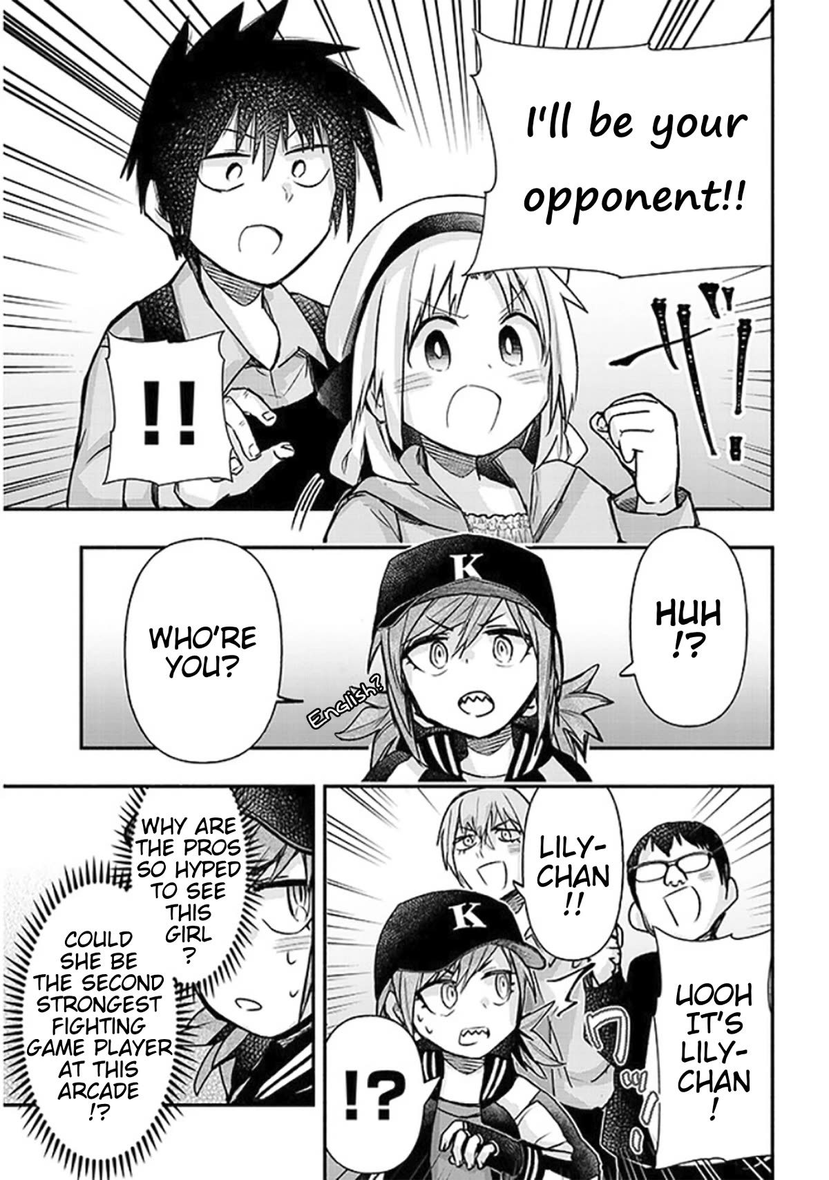 Cross-Cultural Exchange With the Girl at the Arcade Chapter 21 page 7 - Chapter 21: I'll Be Your Opponent!