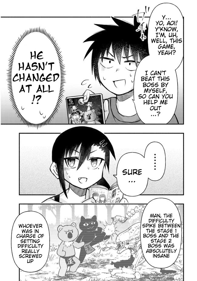 Cross-Cultural Exchange With the Girl at the Arcade Chapter 23 page 7 - Chapter 23: I Didn't Notice at All!
