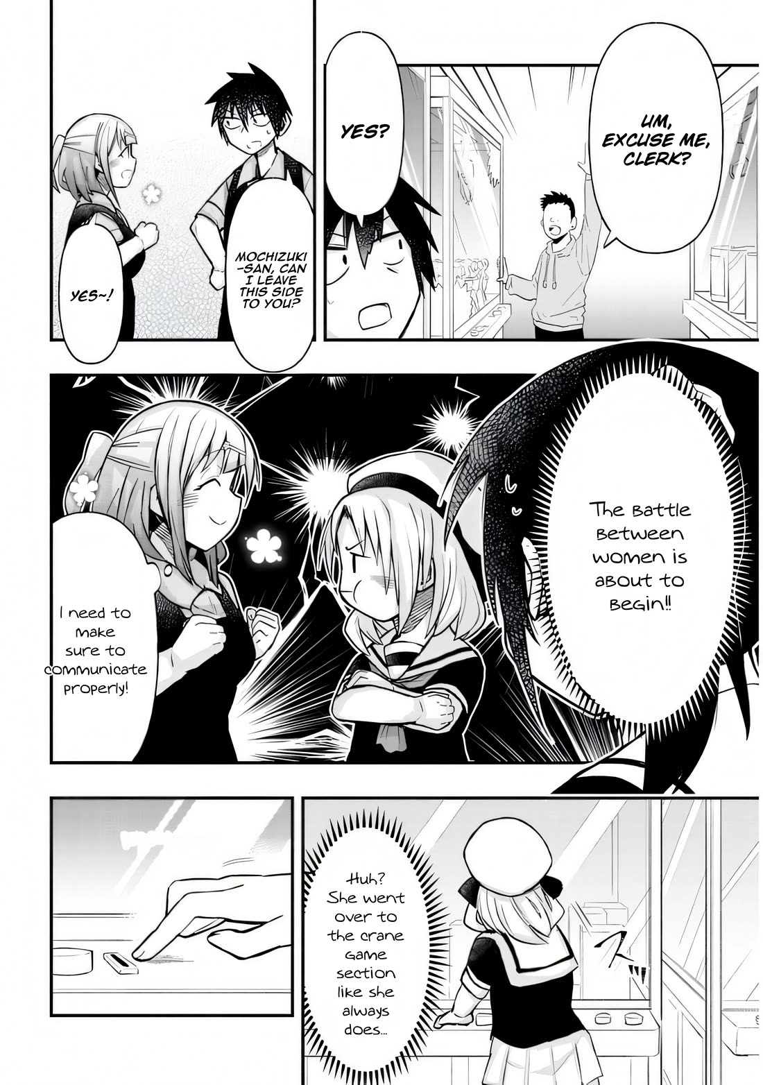 Cross-Cultural Exchange With the Girl at the Arcade Chapter 25 page 7 - Chapter 25: I'll Work here too