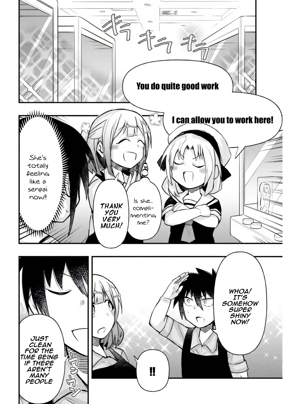 Cross-Cultural Exchange With the Girl at the Arcade Chapter 25 page 9 - Chapter 25: I'll Work here too