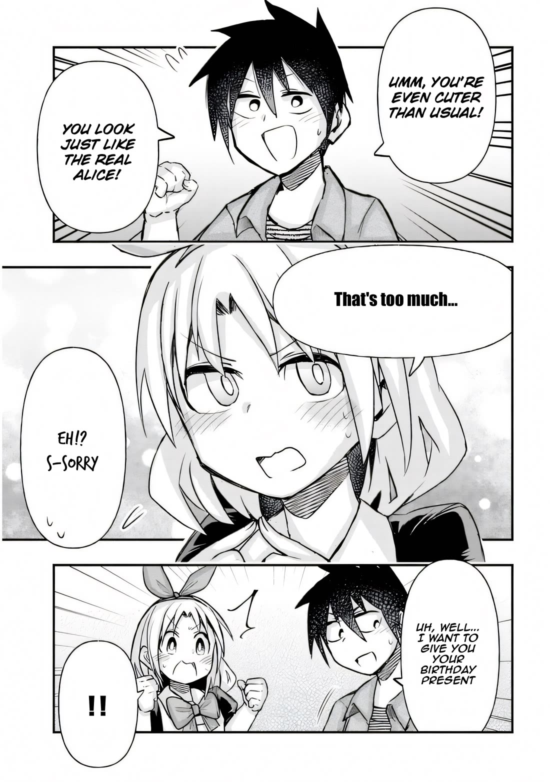 Cross-Cultural Exchange With the Girl at the Arcade Chapter 27 page 10 - Chapter 27: Happy birthday to you!