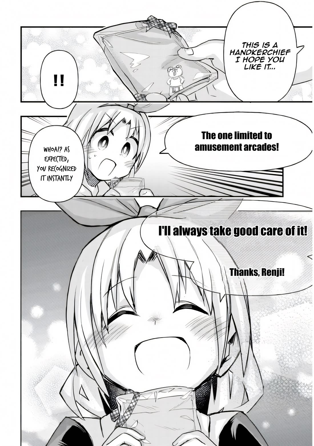 Cross-Cultural Exchange With the Girl at the Arcade Chapter 27 page 11 - Chapter 27: Happy birthday to you!